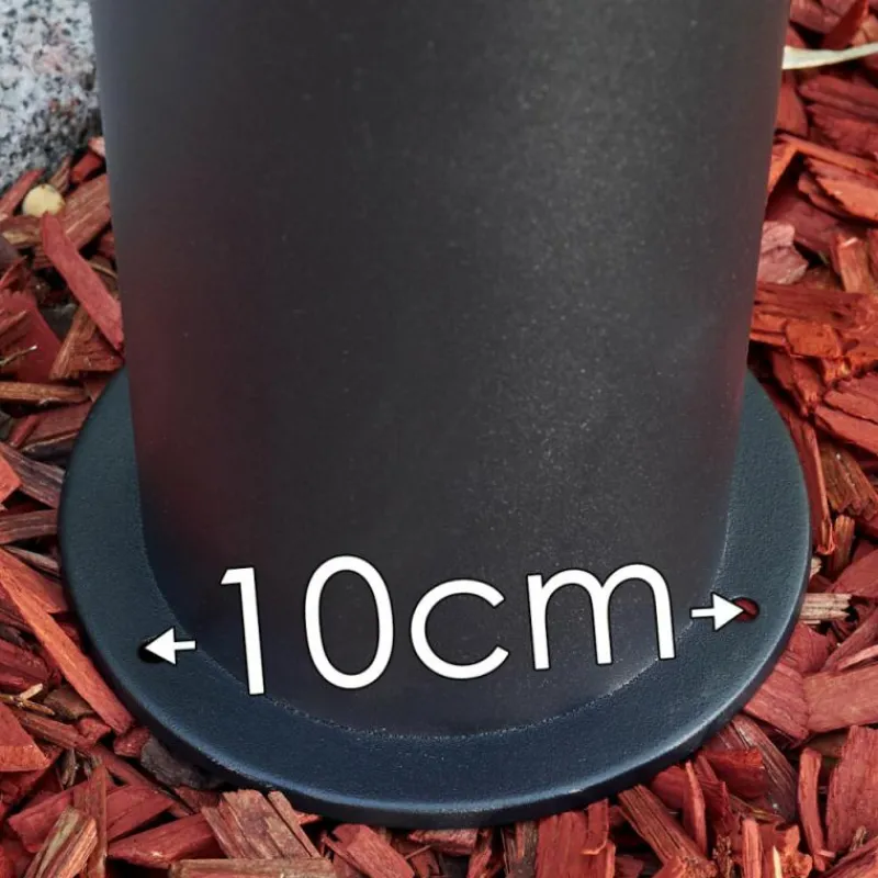 hofstein Borne lumineuse Bodio Noir, 1 lumière