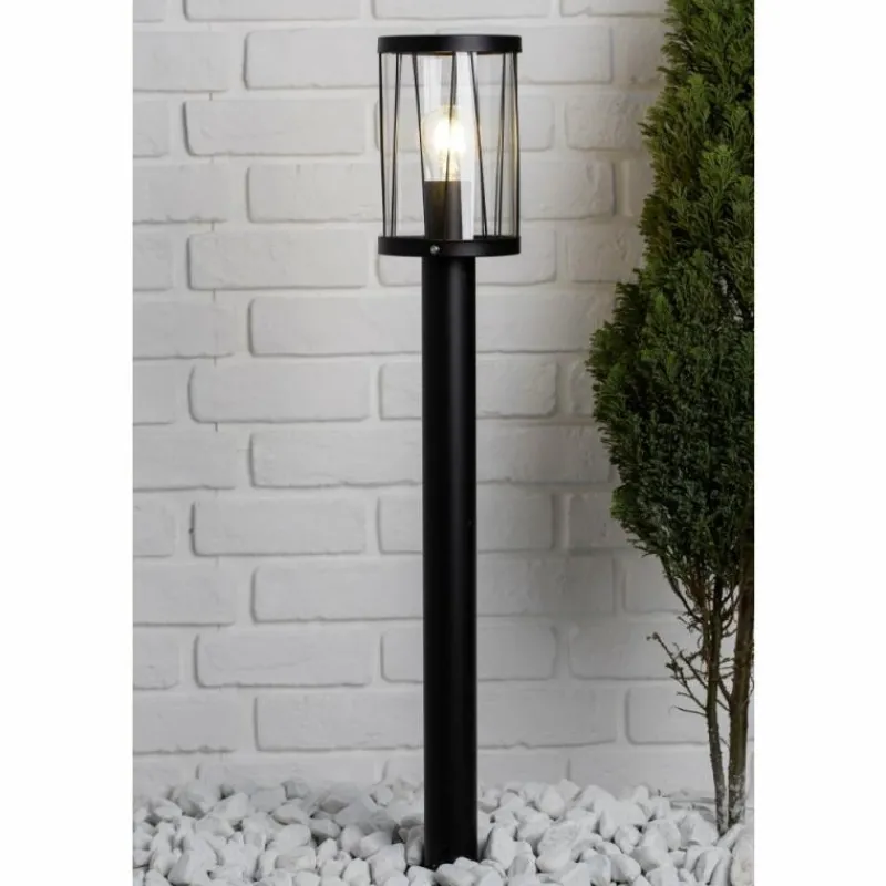Luminaires Brilliant Borne lumineuse Brilliant Reed Noir, 1 lumière