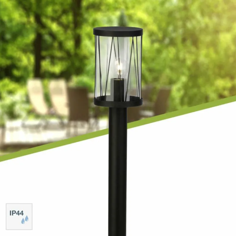 Luminaires Brilliant Borne lumineuse Brilliant Reed Noir, 1 lumière