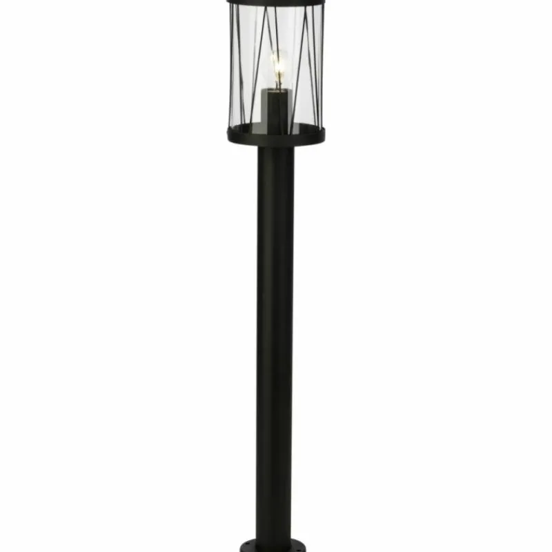 Luminaires Brilliant Borne lumineuse Brilliant Reed Noir, 1 lumière