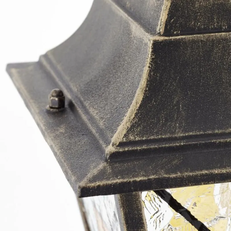 Luminaires Rustiques-Luminaires Brilliant Borne lumineuse Brilliant Janel Noir, 1 lumière