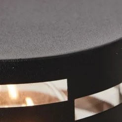 Luminaires Brilliant Borne lumineuse Brillliant Venlo Noir, 1 lumière