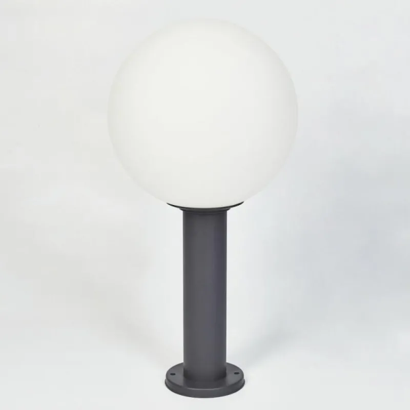 hofstein Borne lumineuse Bubodefo Anthracite, 1 lumière