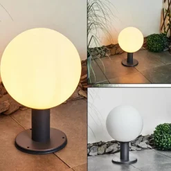 hofstein Borne lumineuse Bubodefo Anthracite, 1 lumière