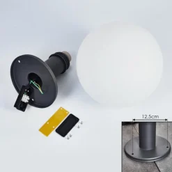 hofstein Borne lumineuse Bubodefo Anthracite, 1 lumière