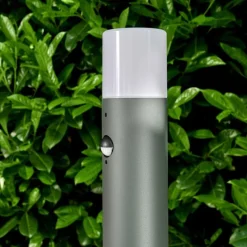 hofstein Borne lumineuse Buhrkall Anthracite, 1 lumière, Détecteur de mouvement