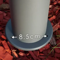 hofstein Borne lumineuse Buhrkall Anthracite, 1 lumière