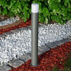 hofstein Borne lumineuse Buhrkall Anthracite, 1 lumière