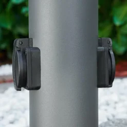 hofstein Borne lumineuse Buhrkall Anthracite, 1 lumière