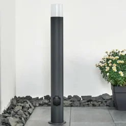 hofstein Borne lumineuse Buhrkall Anthracite, 1 lumière