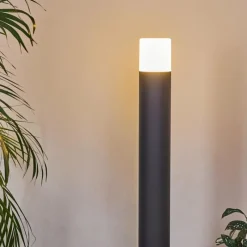hofstein Borne lumineuse Buhrkall Anthracite, 1 lumière