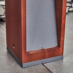 Lampes En Bois-hofstein Borne lumineuse Byremo Bois foncé, Noir, 1 lumière