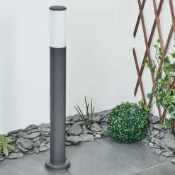 hofstein Borne lumineuse Caserta Anthracite, 1 lumière