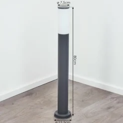 hofstein Borne lumineuse Caserta Anthracite, 1 lumière