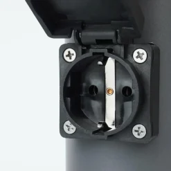 hofstein Borne lumineuse Caserta Anthracite, 1 lumière, Détecteur de mouvement