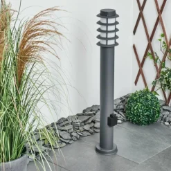 hofstein Borne lumineuse Caserta Anthracite, 1 lumière