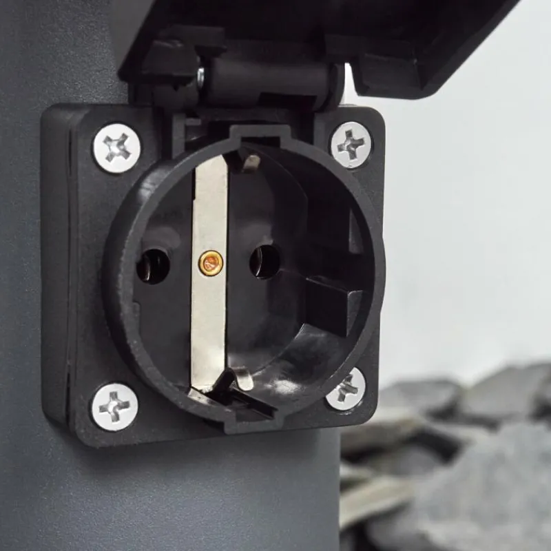 hofstein Borne lumineuse Caserta Anthracite, 1 lumière