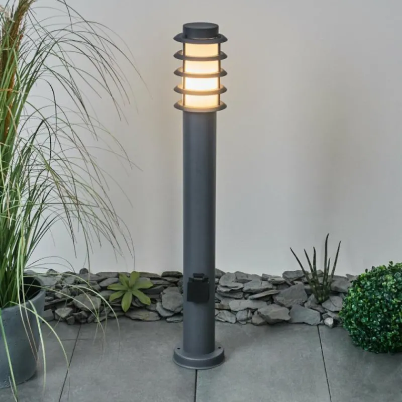 hofstein Borne lumineuse Caserta Anthracite, 1 lumière
