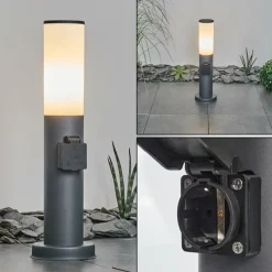 hofstein Borne lumineuse Caserta Anthracite, 1 lumière