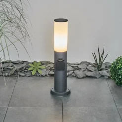 hofstein Borne lumineuse Caserta Anthracite, 1 lumière