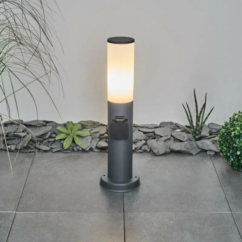hofstein Borne lumineuse Caserta Anthracite, 1 lumière