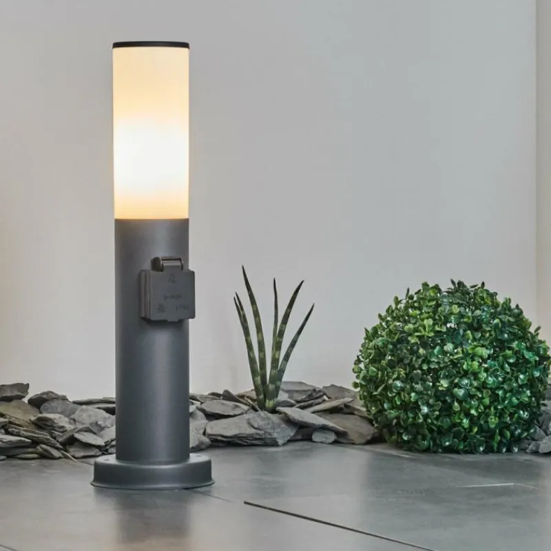 hofstein Borne lumineuse Caserta Anthracite, 1 lumière