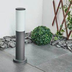 hofstein Borne lumineuse Caserta Anthracite, 1 lumière