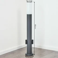 hofstein Borne lumineuse Caserta Anthracite, 1 lumière