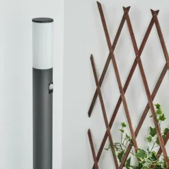 hofstein Borne lumineuse Caserta Anthracite, 1 lumière, Détecteur de mouvement