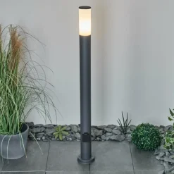 hofstein Borne lumineuse Caserta Anthracite, 1 lumière