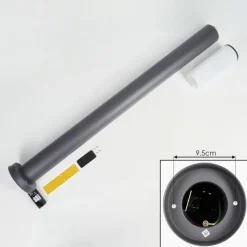 hofstein Borne lumineuse Caserta Anthracite, 1 lumière