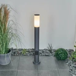 hofstein Borne lumineuse Caserta Anthracite, 1 lumière