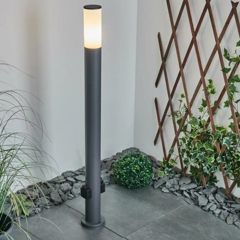 hofstein Borne lumineuse Caserta Anthracite, 1 lumière