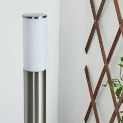 hofstein Borne lumineuse Caserta Nickel mat, 1 lumière