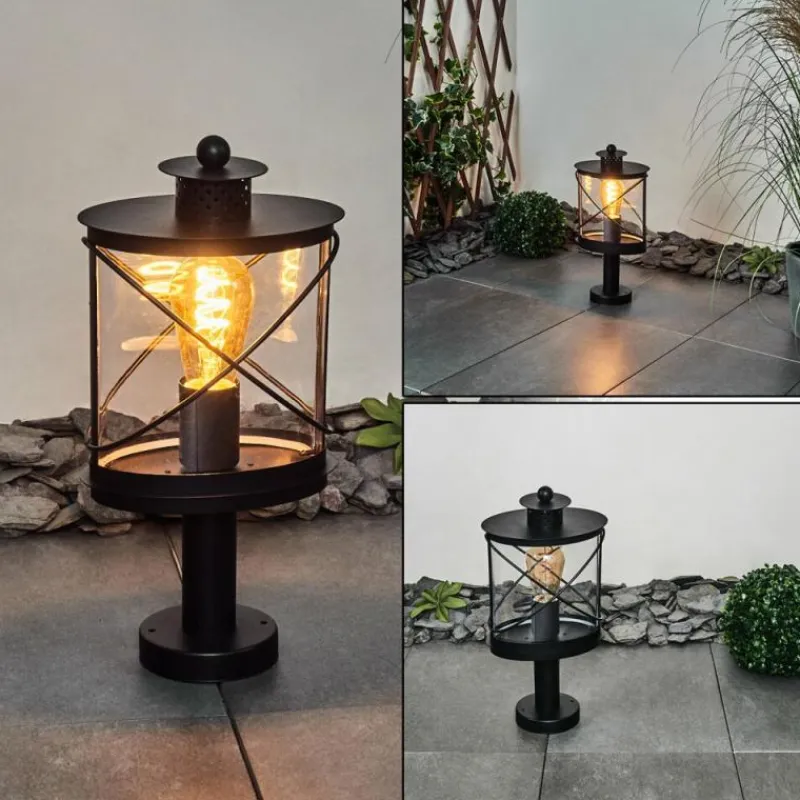 hofstein Borne lumineuse Chamesol Noir, 1 lumière