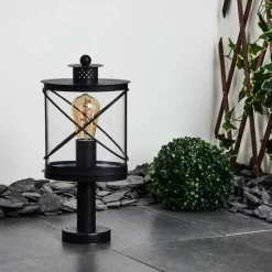 hofstein Borne lumineuse Chamesol Noir, 1 lumière