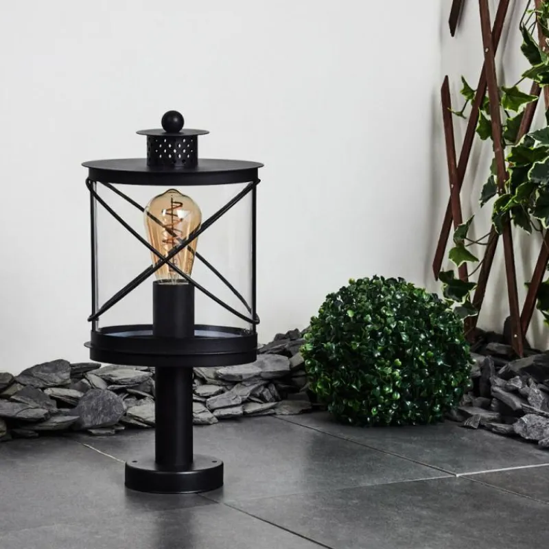 hofstein Borne lumineuse Chamesol Noir, 1 lumière