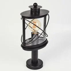 hofstein Borne lumineuse Chamesol Noir, 1 lumière