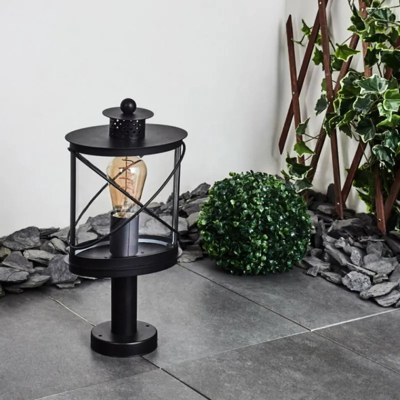 hofstein Borne lumineuse Chamesol Noir, 1 lumière