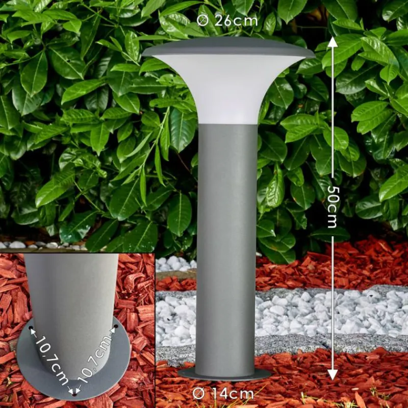 hofstein Borne lumineuse Chelmsford LED Anthracite, 1 lumière