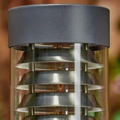 hofstein Borne lumineuse Dakar Anthracite, 1 lumière