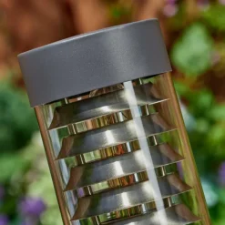 hofstein Borne lumineuse Dakar Anthracite, 1 lumière