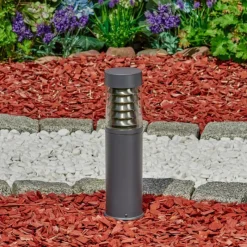 hofstein Borne lumineuse Dakar Anthracite, 1 lumière