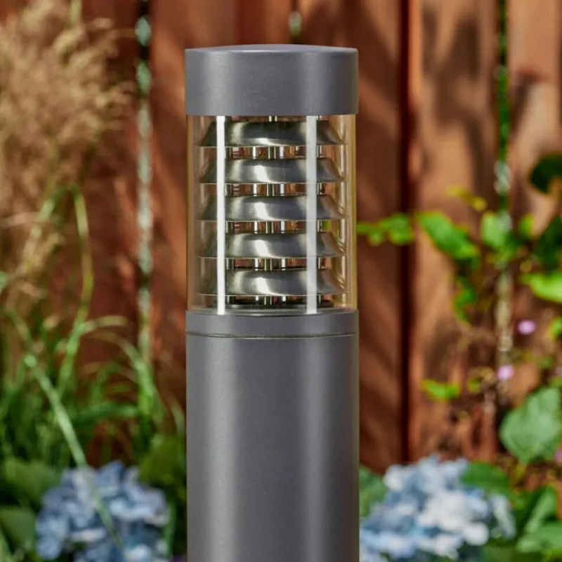 hofstein Borne lumineuse Dakar Anthracite, 1 lumière