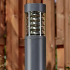 hofstein Borne lumineuse Dakar Anthracite, 1 lumière