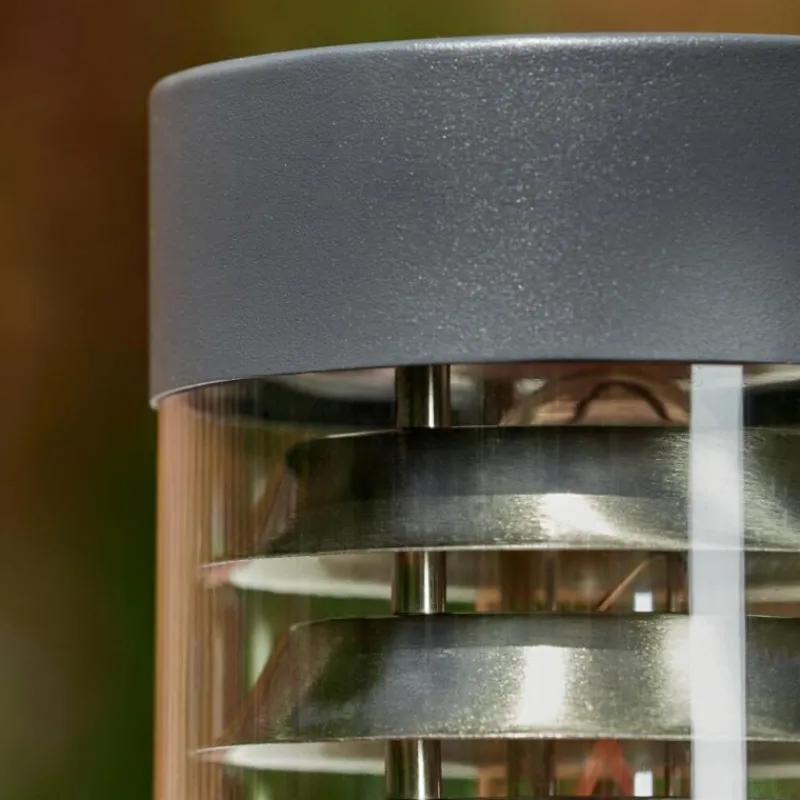 hofstein Borne lumineuse Dakar Anthracite, 1 lumière