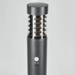 hofstein Borne lumineuse Dakar Anthracite, 1 lumière, Détecteur de mouvement