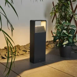 hofstein Borne lumineuse Dubona LED Anthracite, 1 lumière