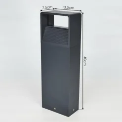 hofstein Borne lumineuse Dubona LED Anthracite, 1 lumière