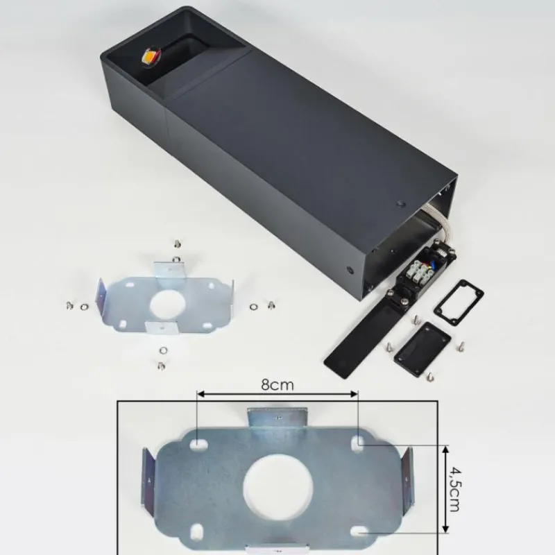 hofstein Borne lumineuse Dubona LED Anthracite, 1 lumière